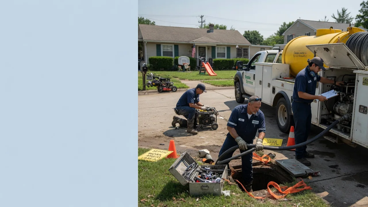 Septic Tank Pumping in Denton, TX near me